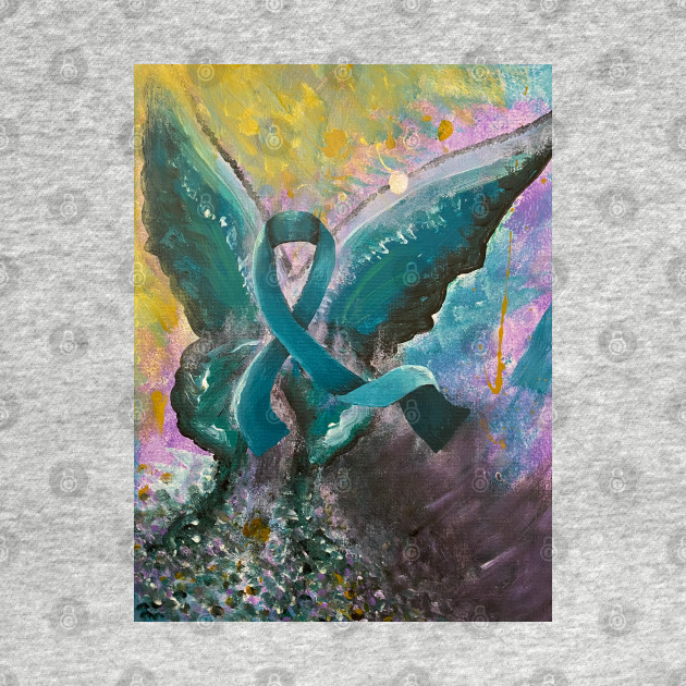 Teal Butterfly by Wolf Cove Creations